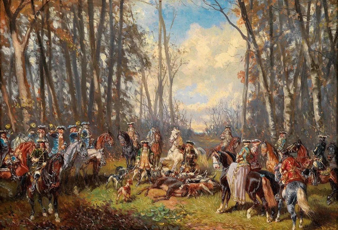 Nach Erfolgreicher Jagd 2