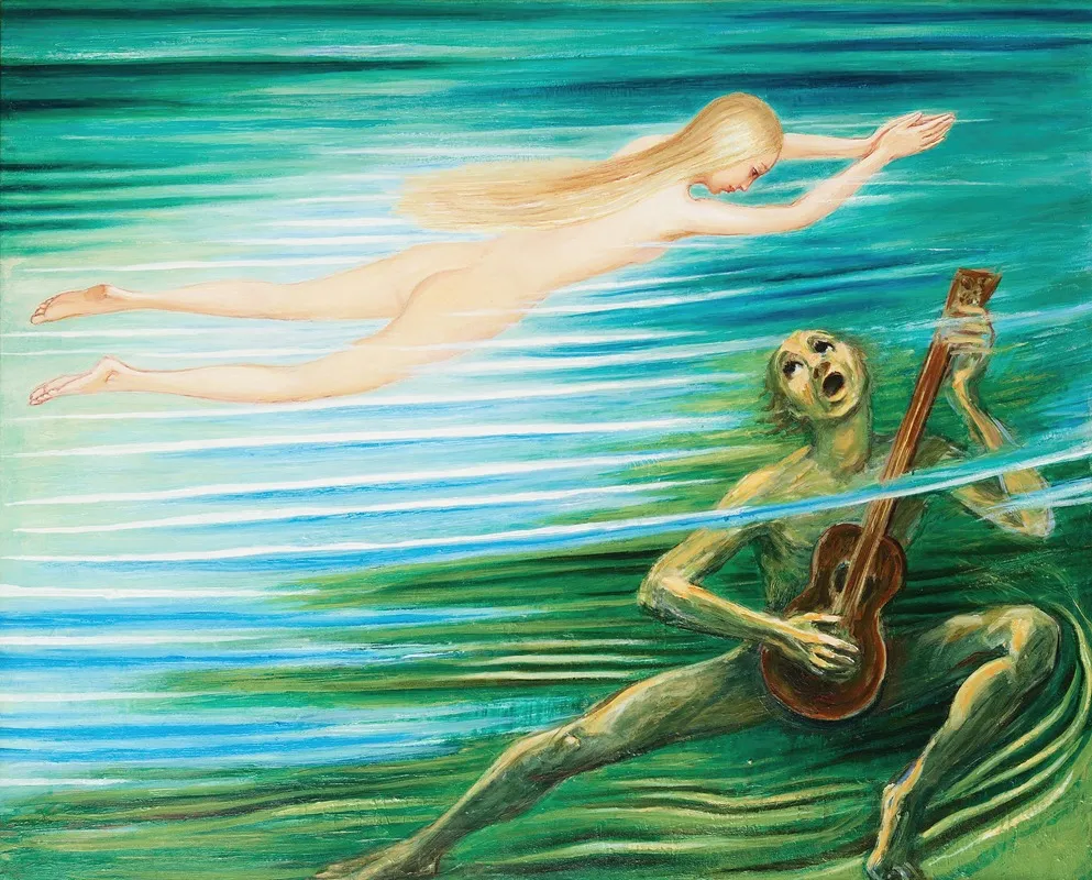 Nacken Wall Art by Nils Dardel - High-Resolution Digital Print