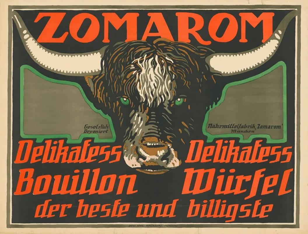 Nahrmittelfabrik Zomarom Delikatess Bouillon Wurfel