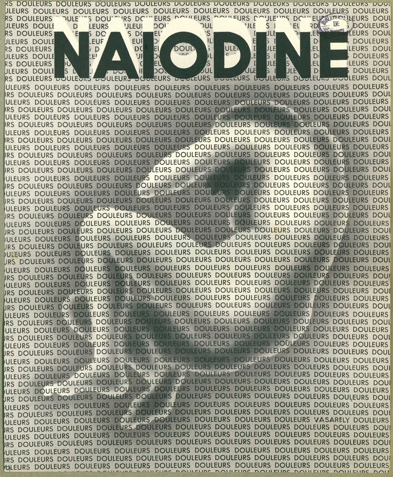 Naiodine 7 Wall Art by Laboratoires Jacques Logeais - High-Resolution Digital Print
