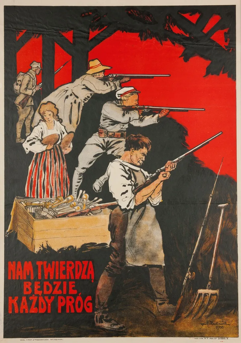 Nam Twierdza Bedzie Kazdy Prog Wall Art by Kamil Mackiewicz - High-Resolution Digital Print