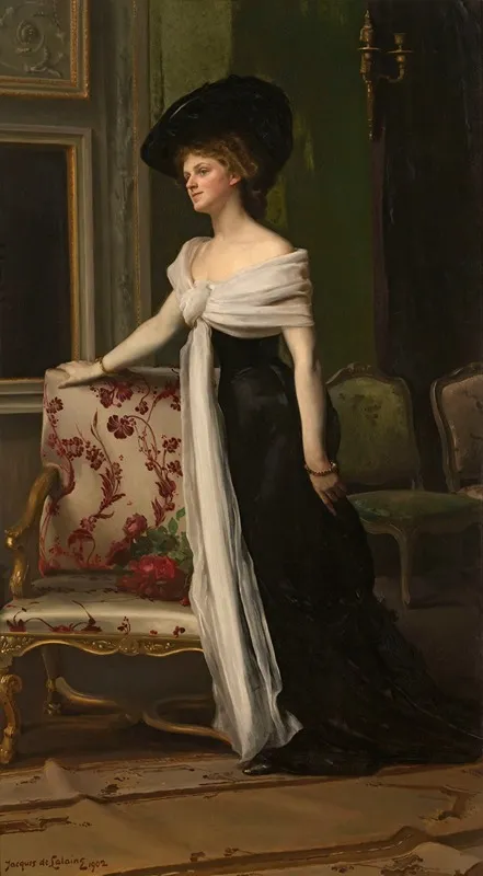 Nanette De Spoelberch Madame Louis De Baillet Latour