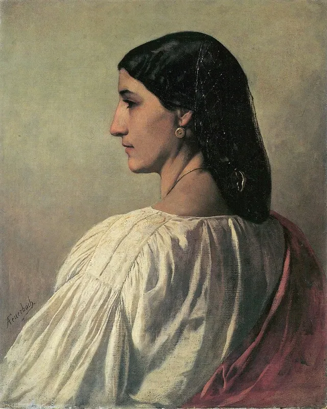 Nanna Wall Art by Anselm Feuerbach - High-Resolution Digital Print