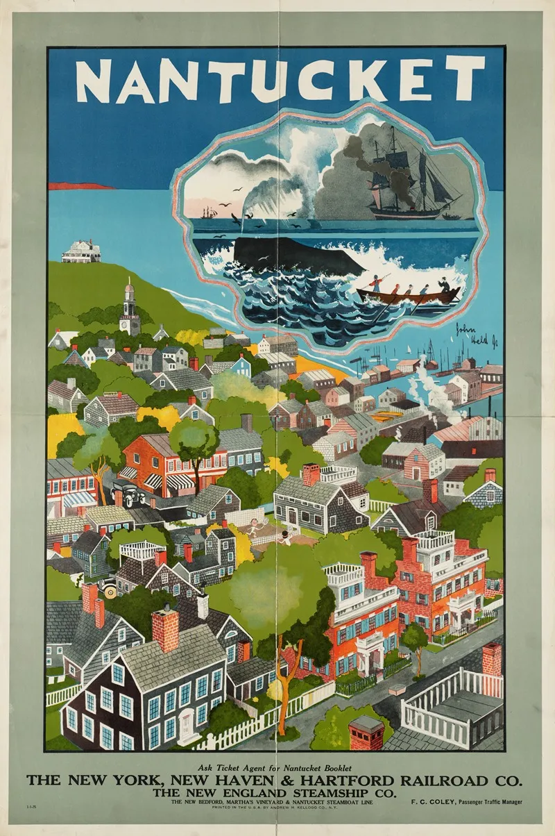 Nantucket Wall Art by John Held, Jr. - High-Resolution Digital Print