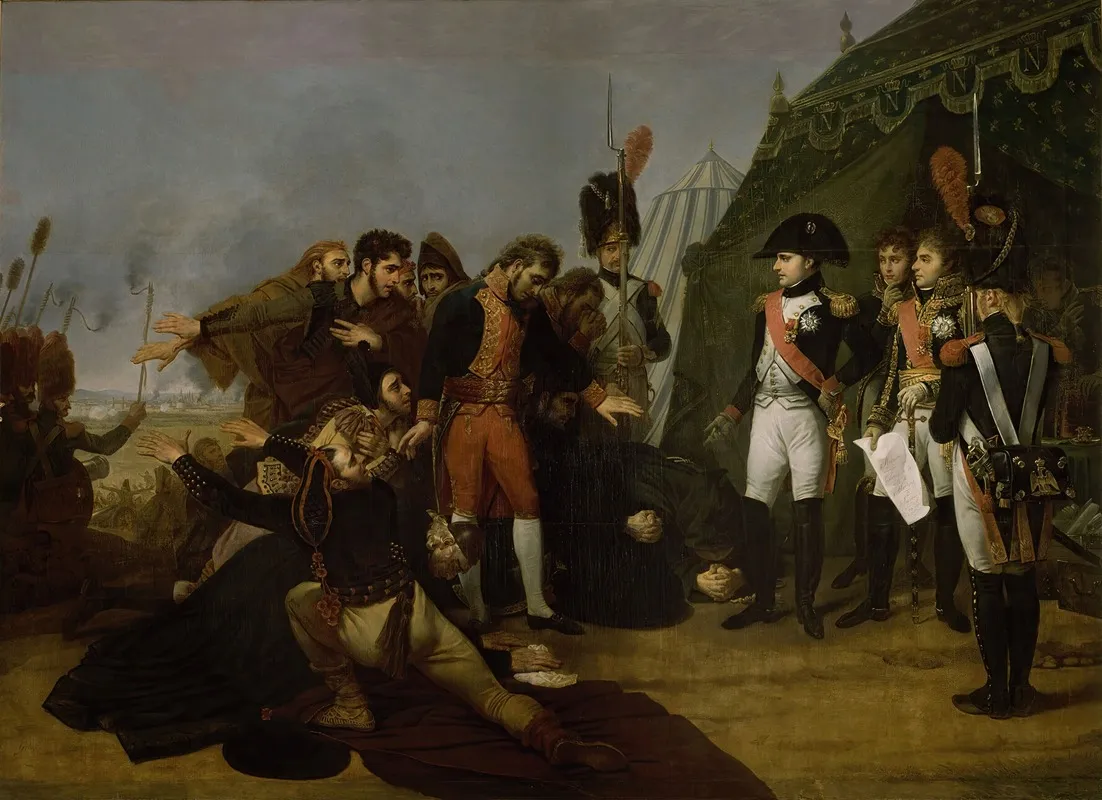 Napoleon Accepts The Surrender Of Madrid 4 December 1808