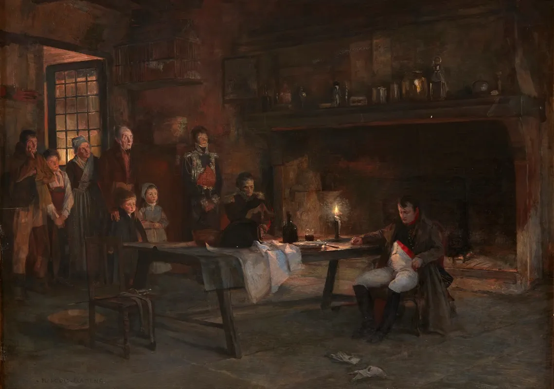 Napoleon En Defaite Wall Art by François Flameng - High-Resolution Digital Print