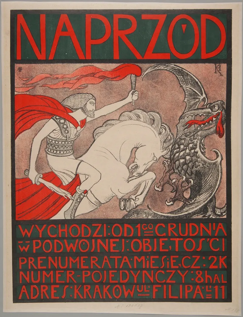 Naprzod Wychodzi W Podwojnej Objetosci Wall Art by Henryk Kunzek - High-Resolution Digital Print