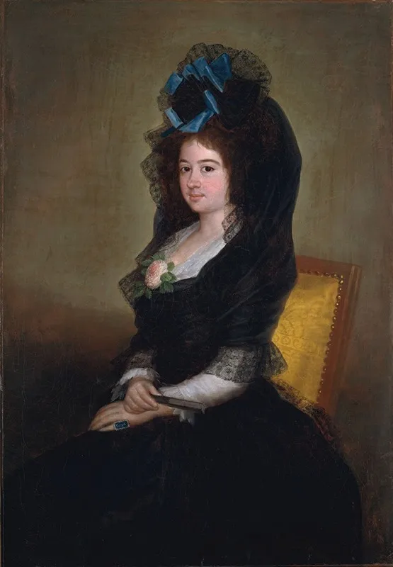 Narcisa Baranana De Goicoechea Wall Art by Francisco de Goya - High-Resolution Digital Print