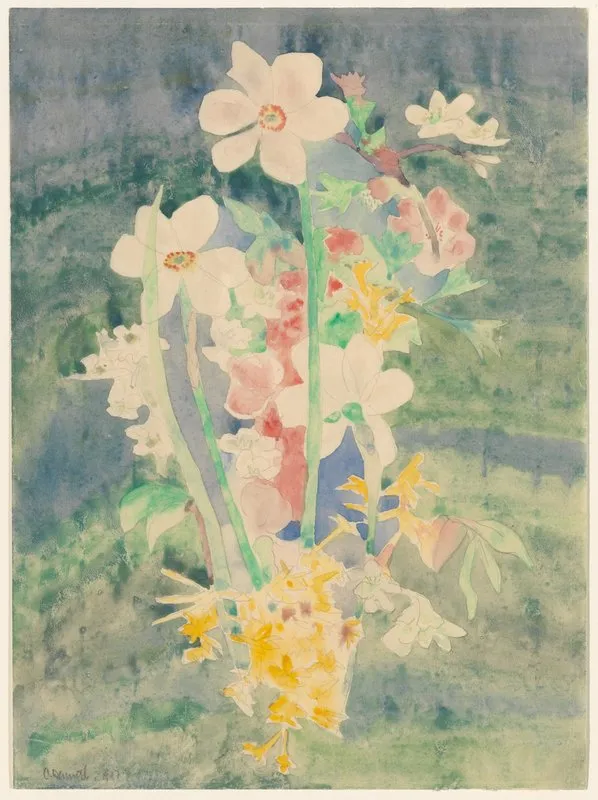 Narcissi Wall Art by Charles Demuth - High-Resolution Digital Print