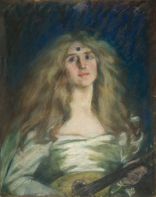 Natalie With Mandolin