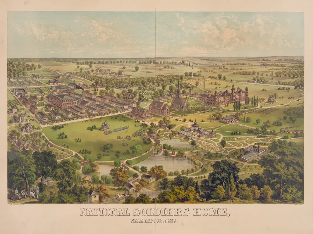 National Soldiers Home Near Dayton Ohio