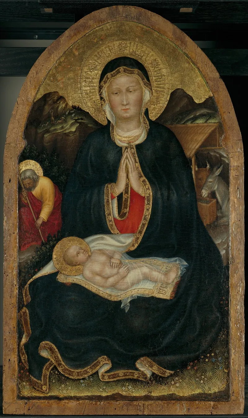 Nativity 9 Wall Art by Gentile da Fabriano - High-Resolution Digital Print