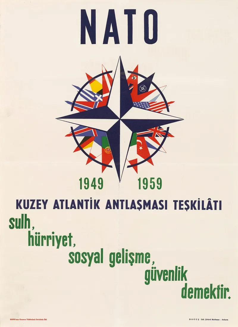 Nato 10th Anniversary Poster