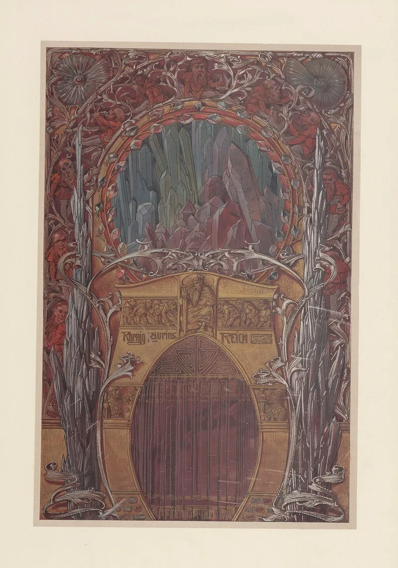 Naturalistische Decorationsmalereien Pl 4