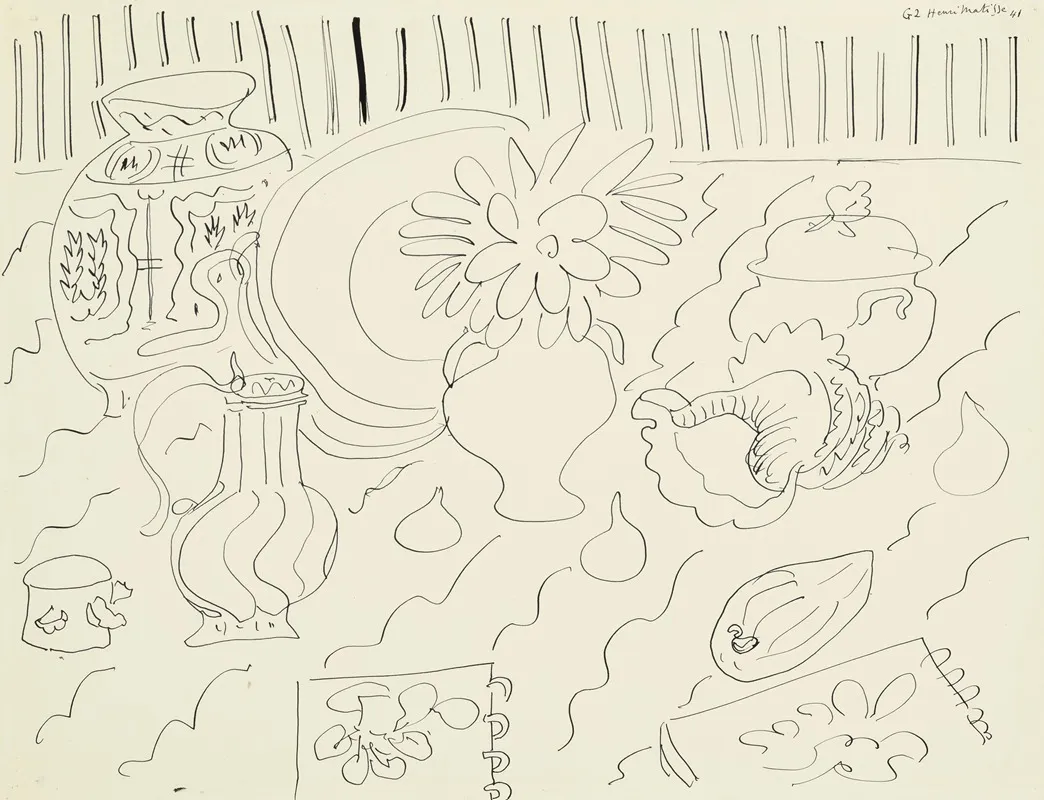 Nature Morte 23 Wall Art by Henri Matisse - High-Resolution Digital Print