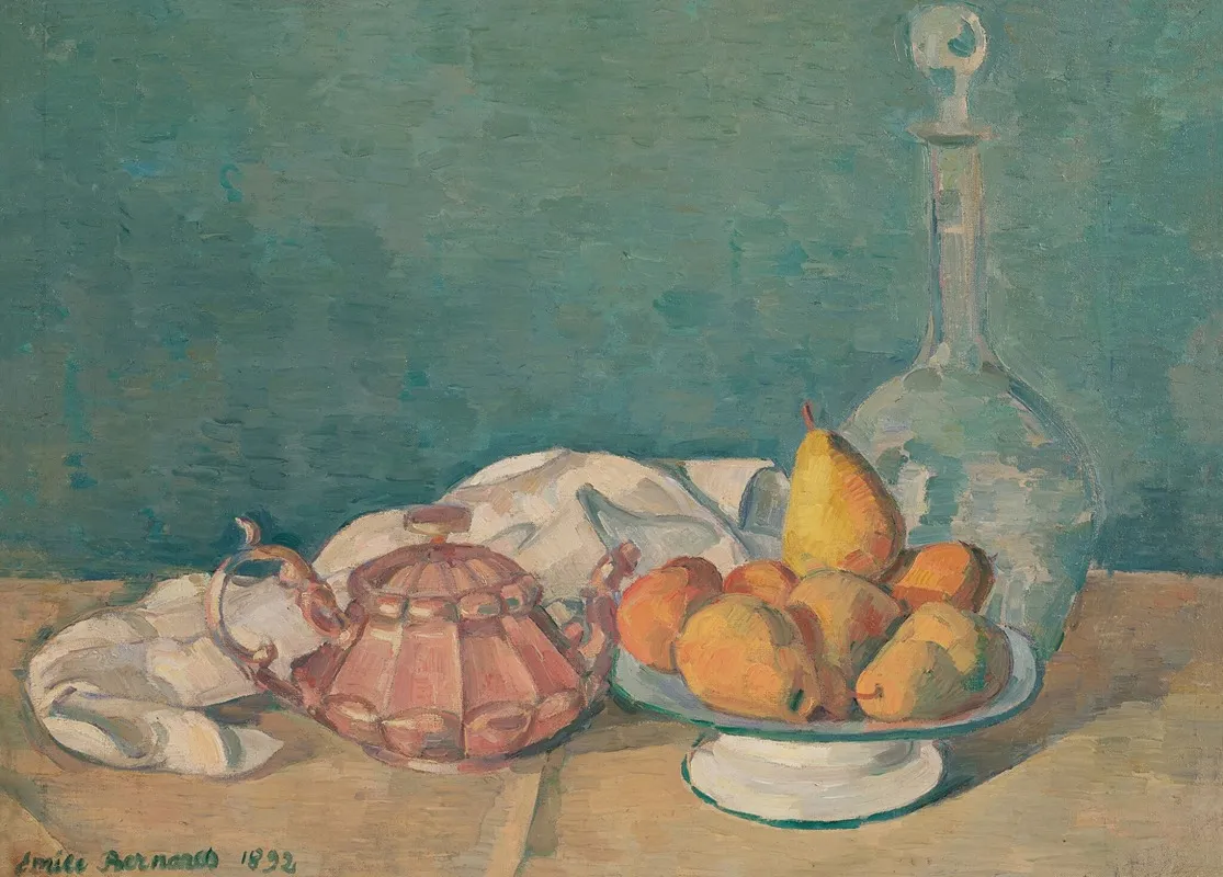 Nature Morte 37 Wall Art by Emile Bernard - High-Resolution Digital Print