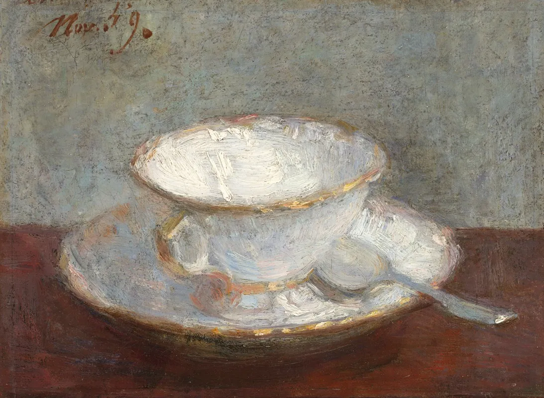 Nature Morte A La Tasse Wall Art by Henri Fantin-Latour - High-Resolution Digital Print
