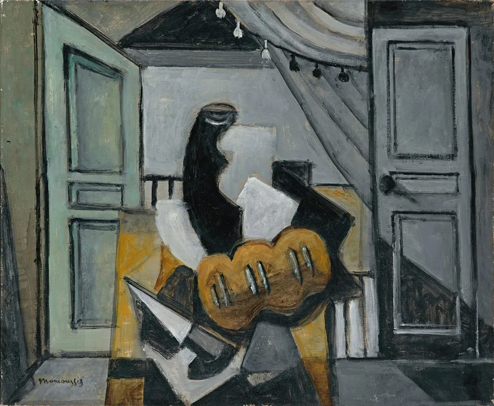 Nature Morte Au Pain Et Au Couteau