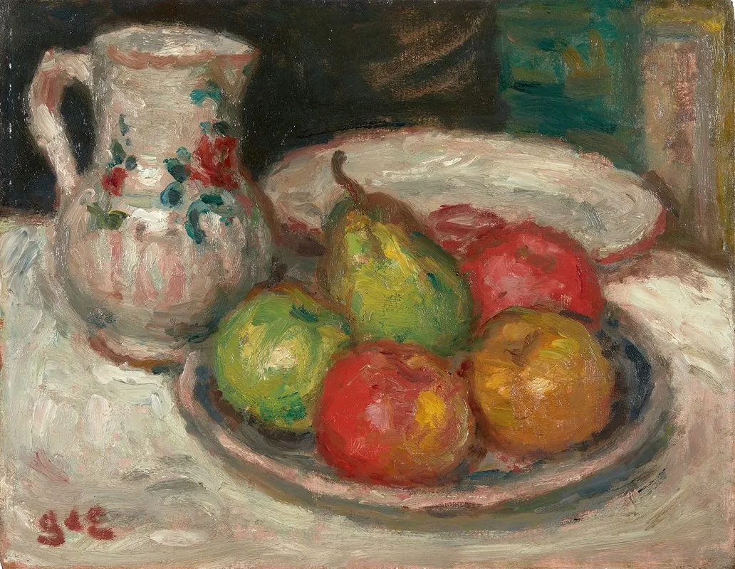 Nature Morte Aux Fruits 7 Wall Art by Georges d'Espagnat - High-Resolution Digital Print