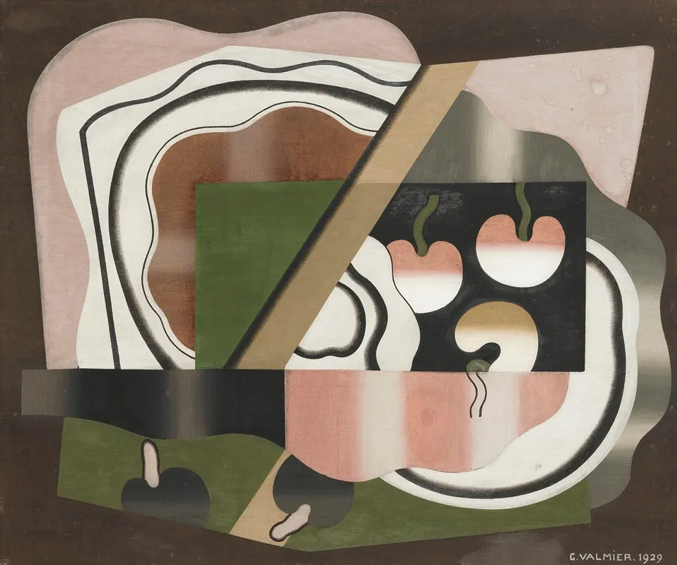 Nature Morte Aux Fruits Wall Art by Georges Valmier - High-Resolution Digital Print