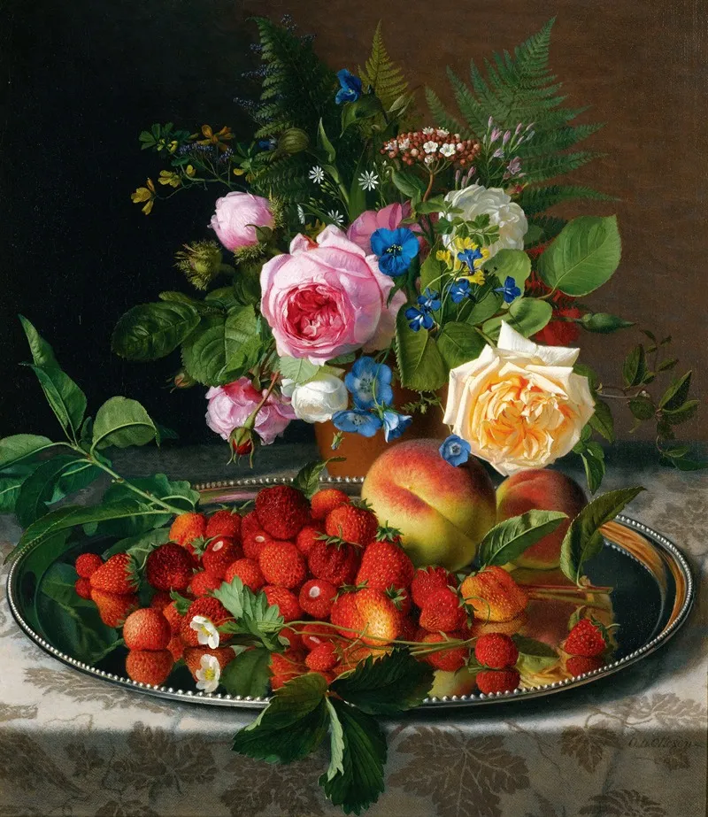 Natures Rewards Wall Art by Otto Didrik Ottesen - High-Resolution Digital Print