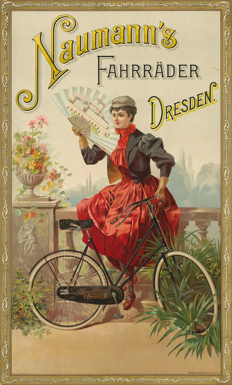 Naumanns Fahrrader Wall Art by Hermann, AG Schött - High-Resolution Digital Print
