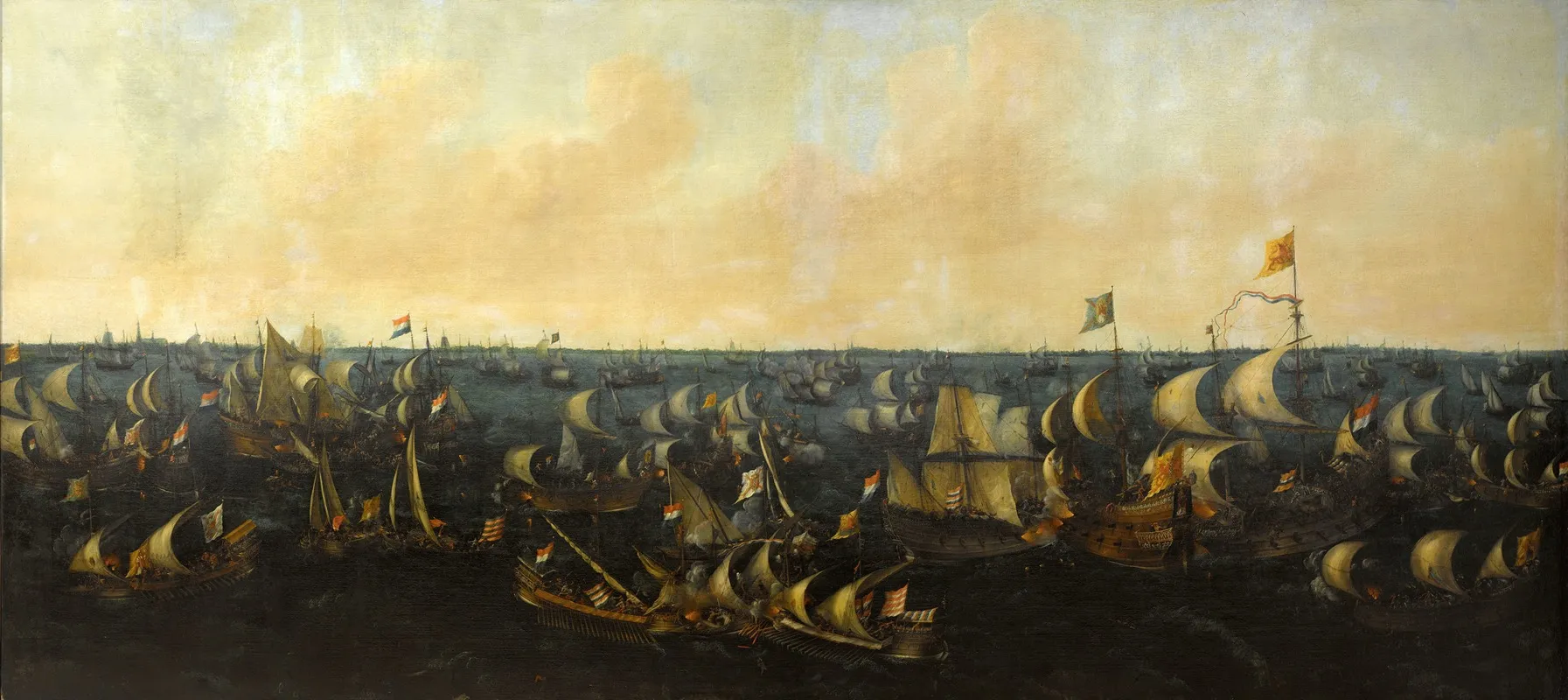 Naval Battle On The Ijsselmeer 6 October 1573 Episode From The Eighty Years War