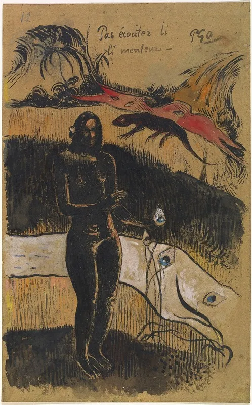 Nave Nave Fenua Wall Art by Paul Gauguin - High-Resolution Digital Print