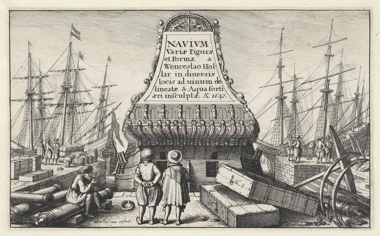 Navium Variae Figurae Title Page