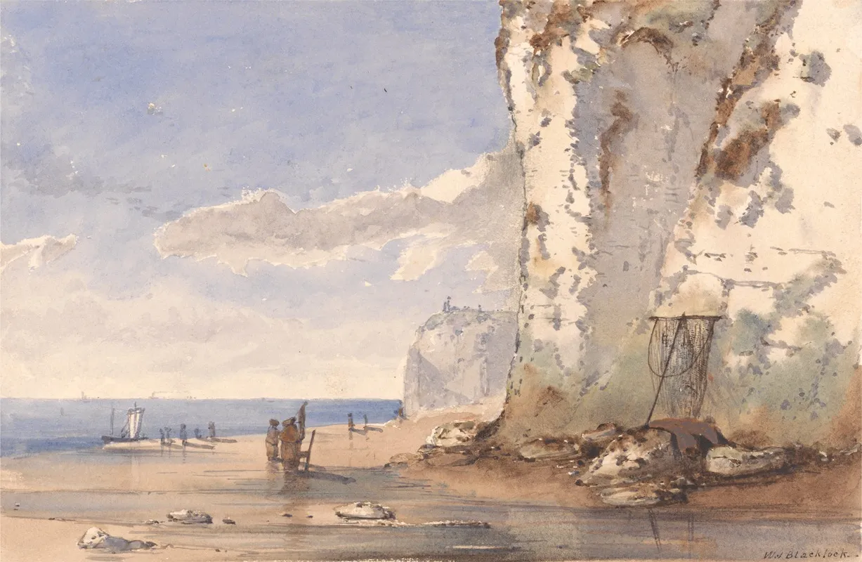 Near Broadstairs Wall Art by William James Blacklock - High-Resolution Digital Print