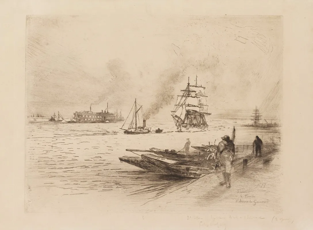 Near Gravesend Remembrance Of The Thames