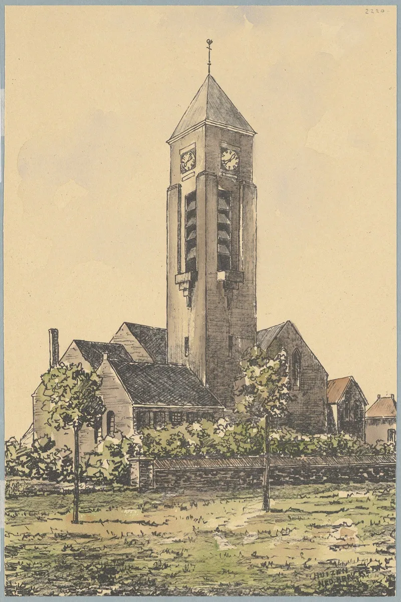 Ned Herv Kerk Wall Art by Bob Brobbel - High-Resolution Digital Print