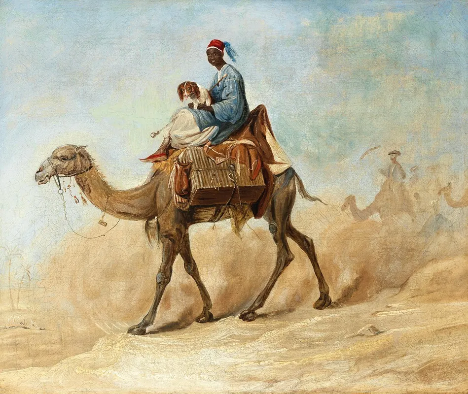 Negev Sebee Al Hel Wall Art by Johann Hermann Kretzschmer - High-Resolution Digital Print