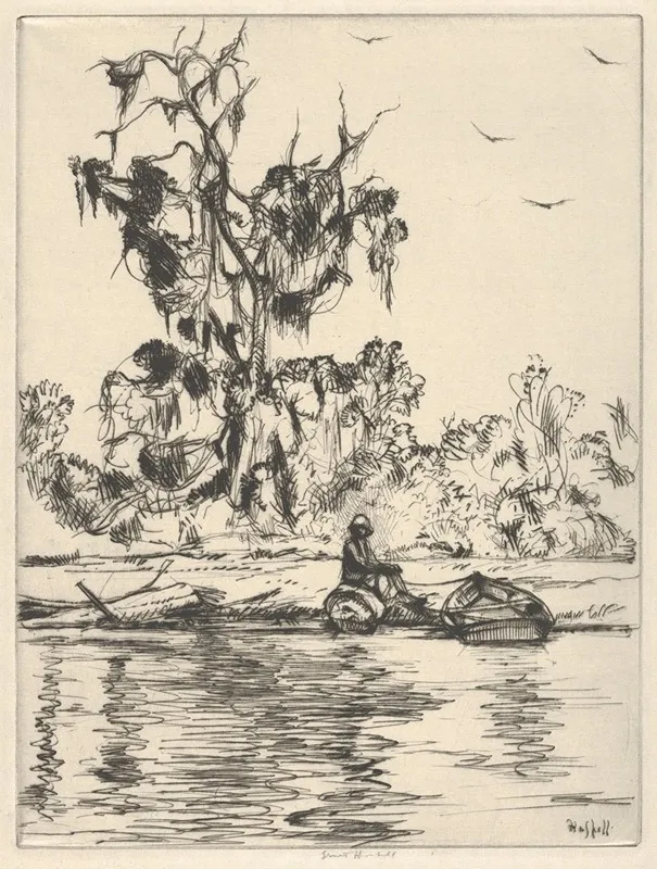 Negress And The Buzzards