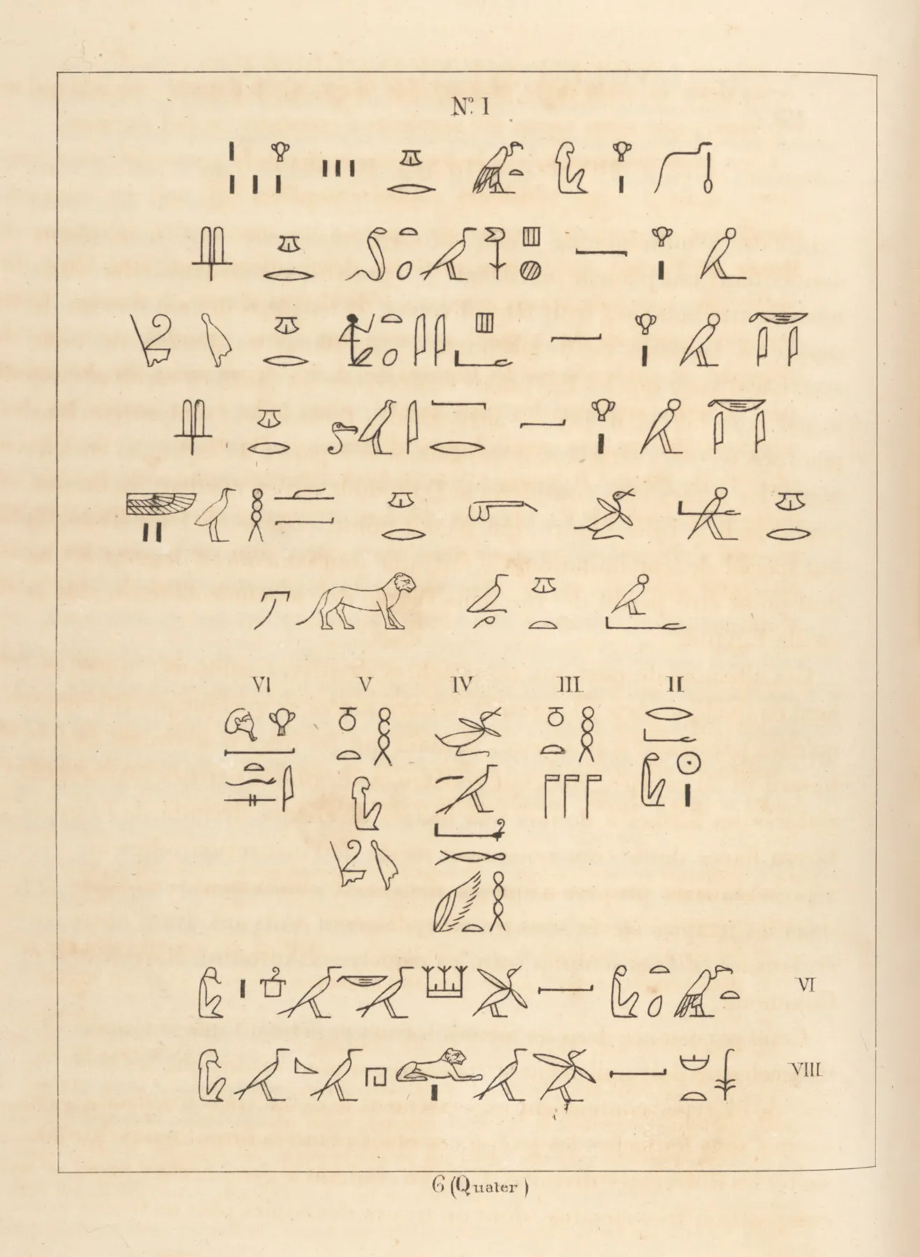 Neith Generatrice Athene Physis Minerve Le Texte Hierogliphique Wall Art by Léon-Jean-Joseph Dubois - High-Resolution Digital Print