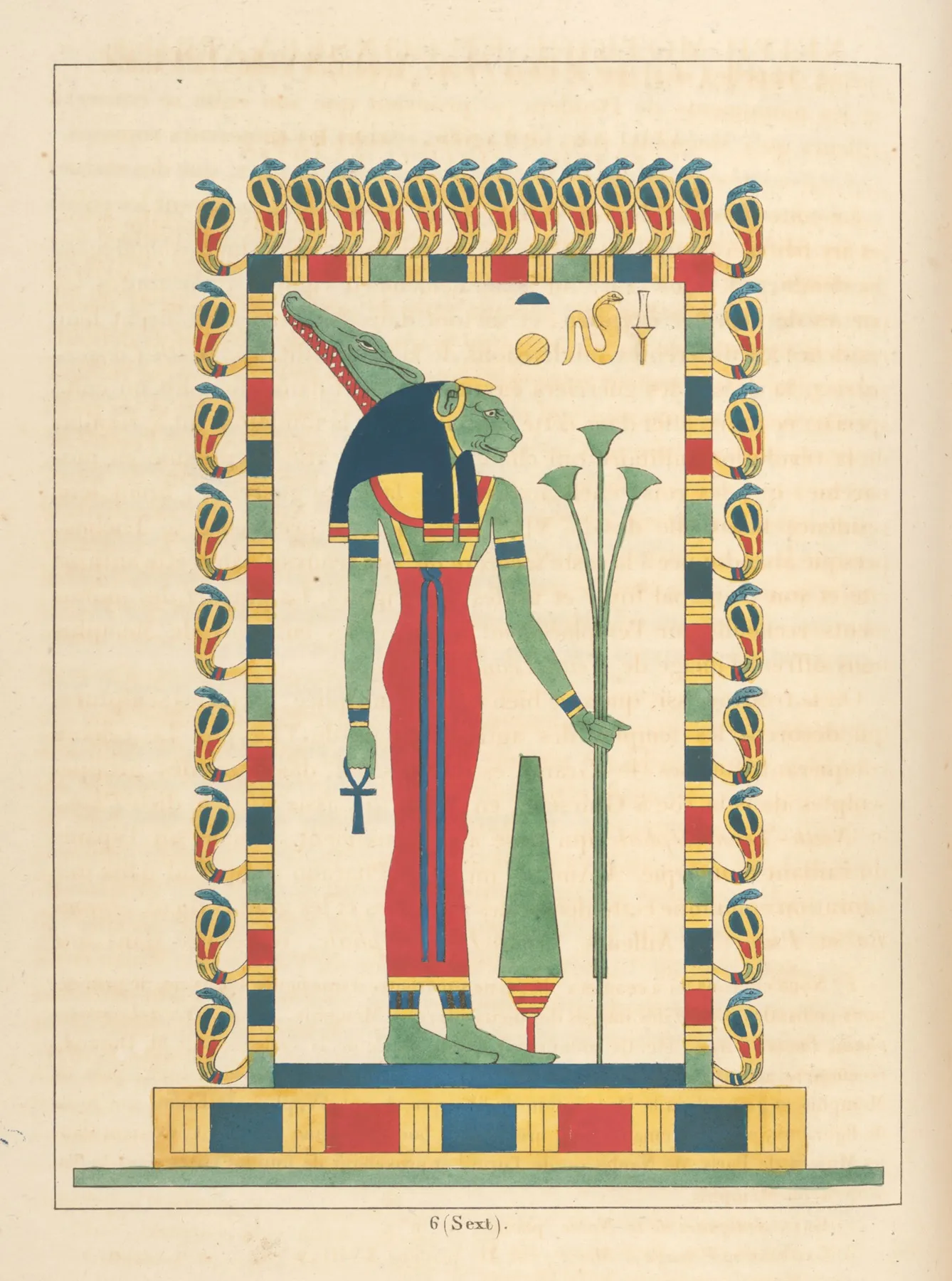 Neith Motrice Et Conservatrice Athene Physis Minerve Wall Art by Léon-Jean-Joseph Dubois - High-Resolution Digital Print