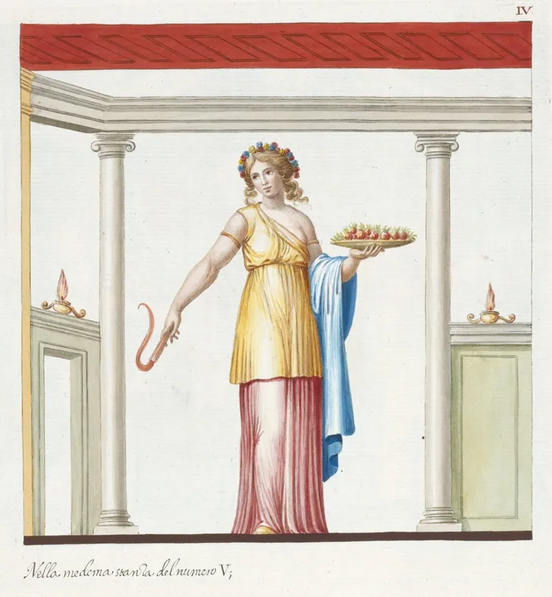 Nella Medema Stanza Del Numero V Wall Art by Pierre-Jean Mariette - High-Resolution Digital Print