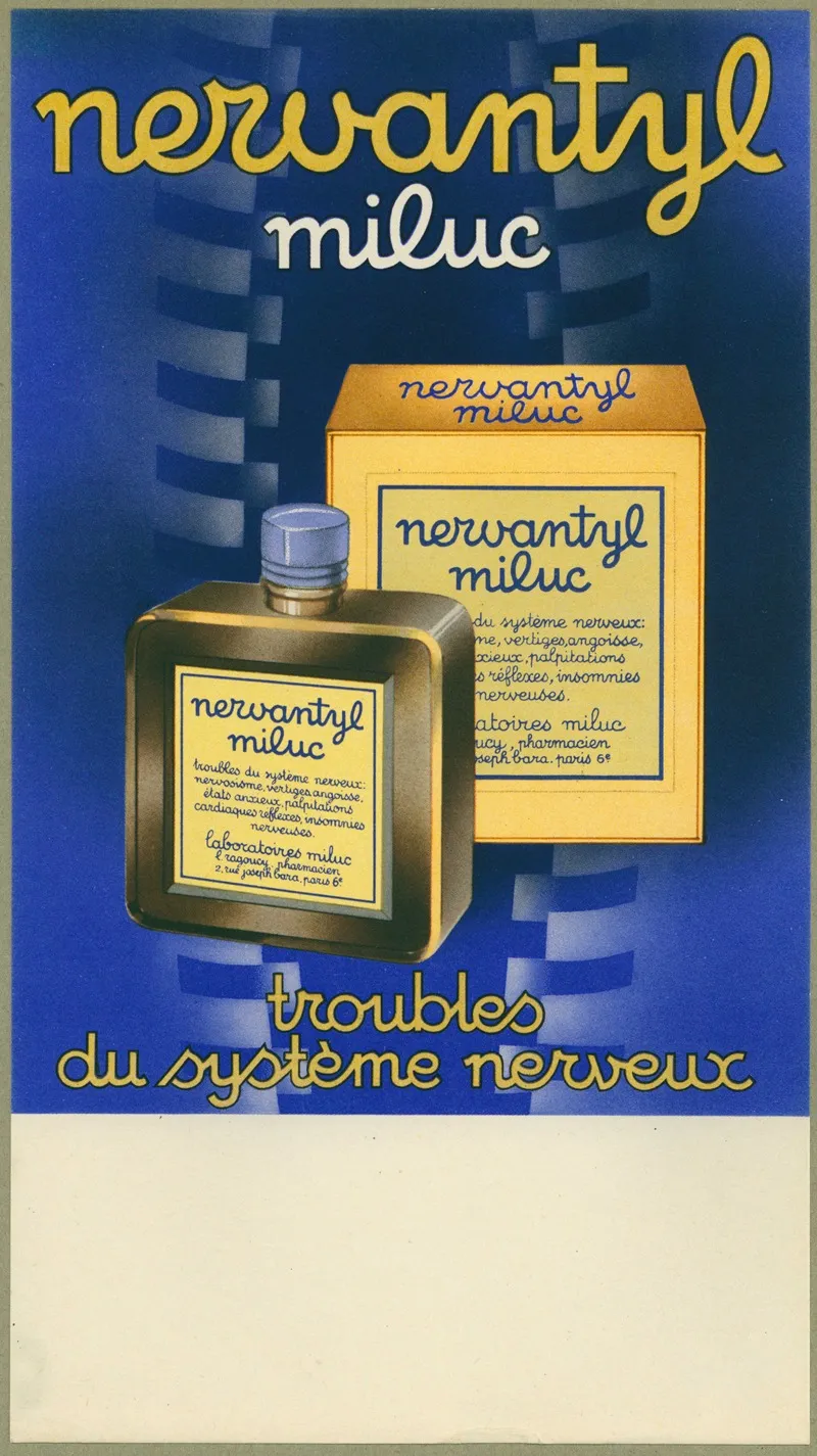 Nervantyl 2 Wall Art by Laboratoires Miluc - High-Resolution Digital Print