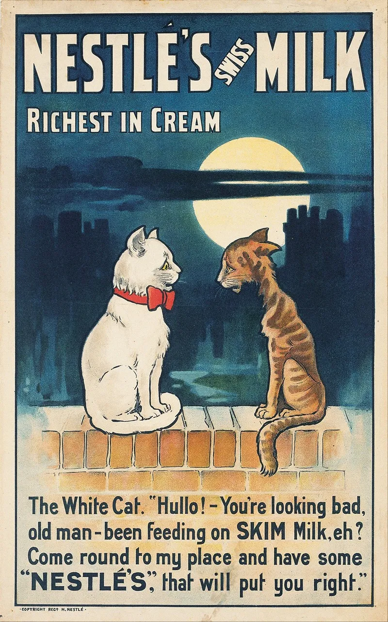 Nestles Swiss Milk Wall Art by William True - High-Resolution Digital Print