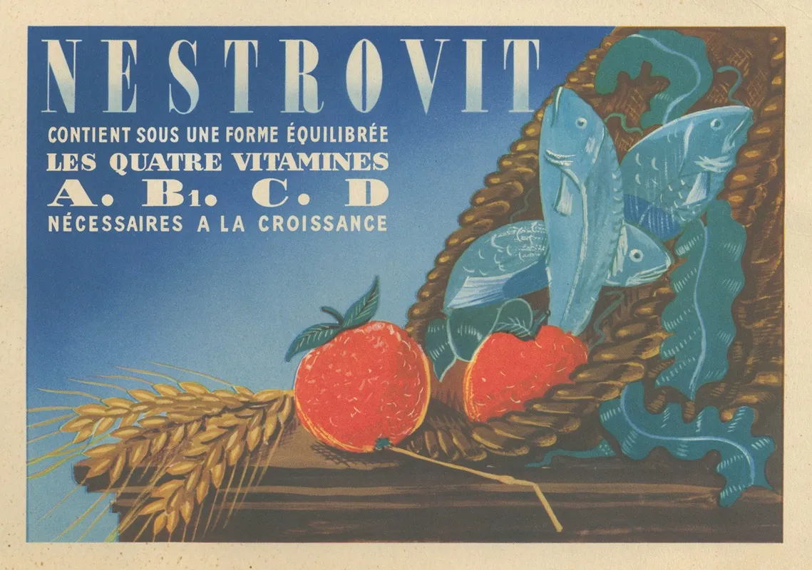 Nestrovit 6 Wall Art by Produits F. Hoffmann-La Roche &amp; Cie - High-Resolution Digital Print