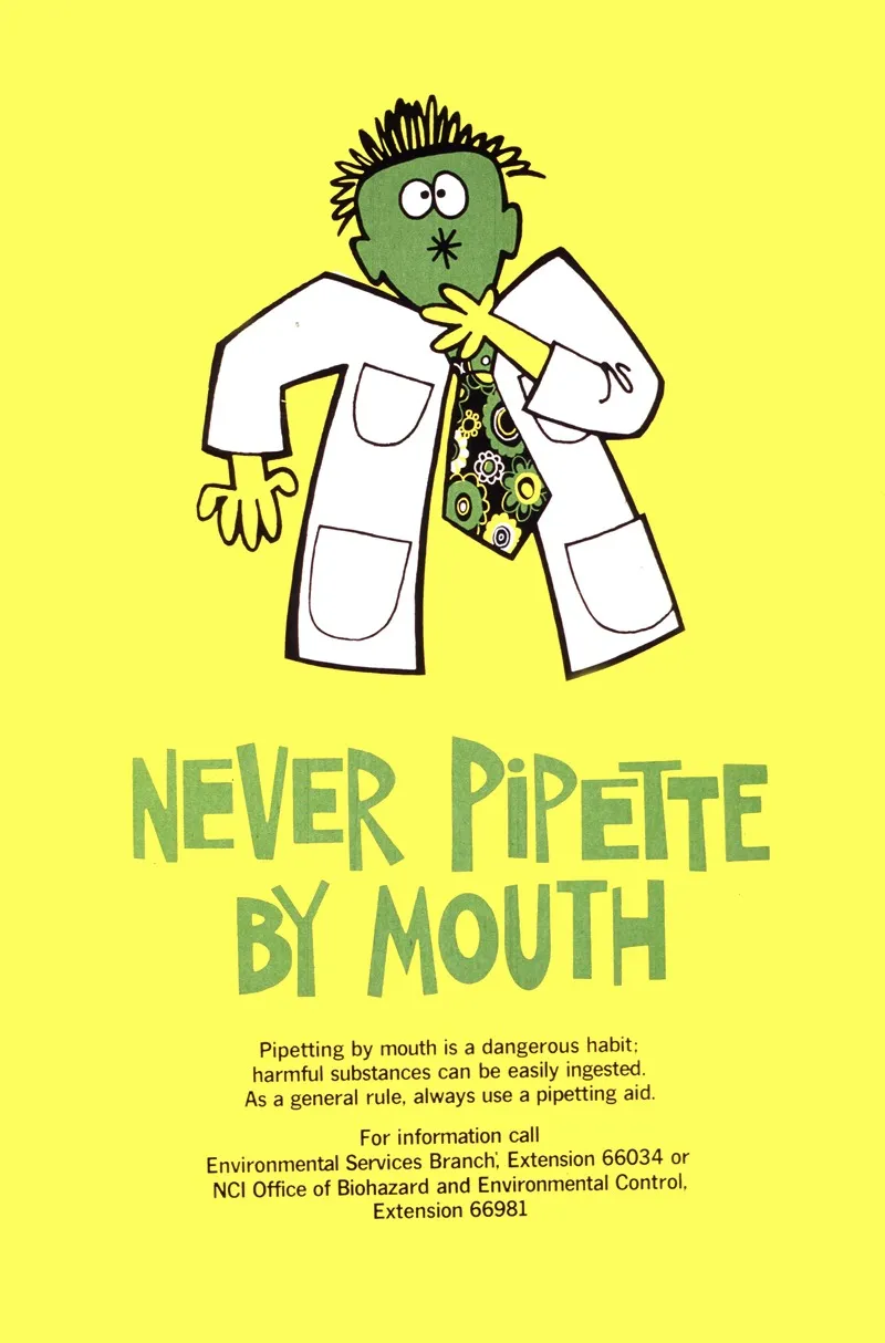 Never Pipette By Mouth