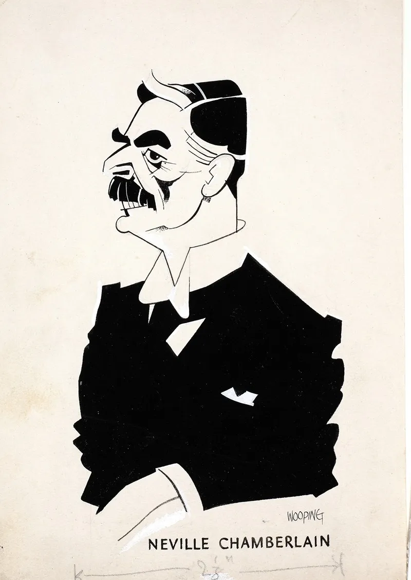 Neville Chamberlain Wall Art by Wooding - High-Resolution Digital Print
