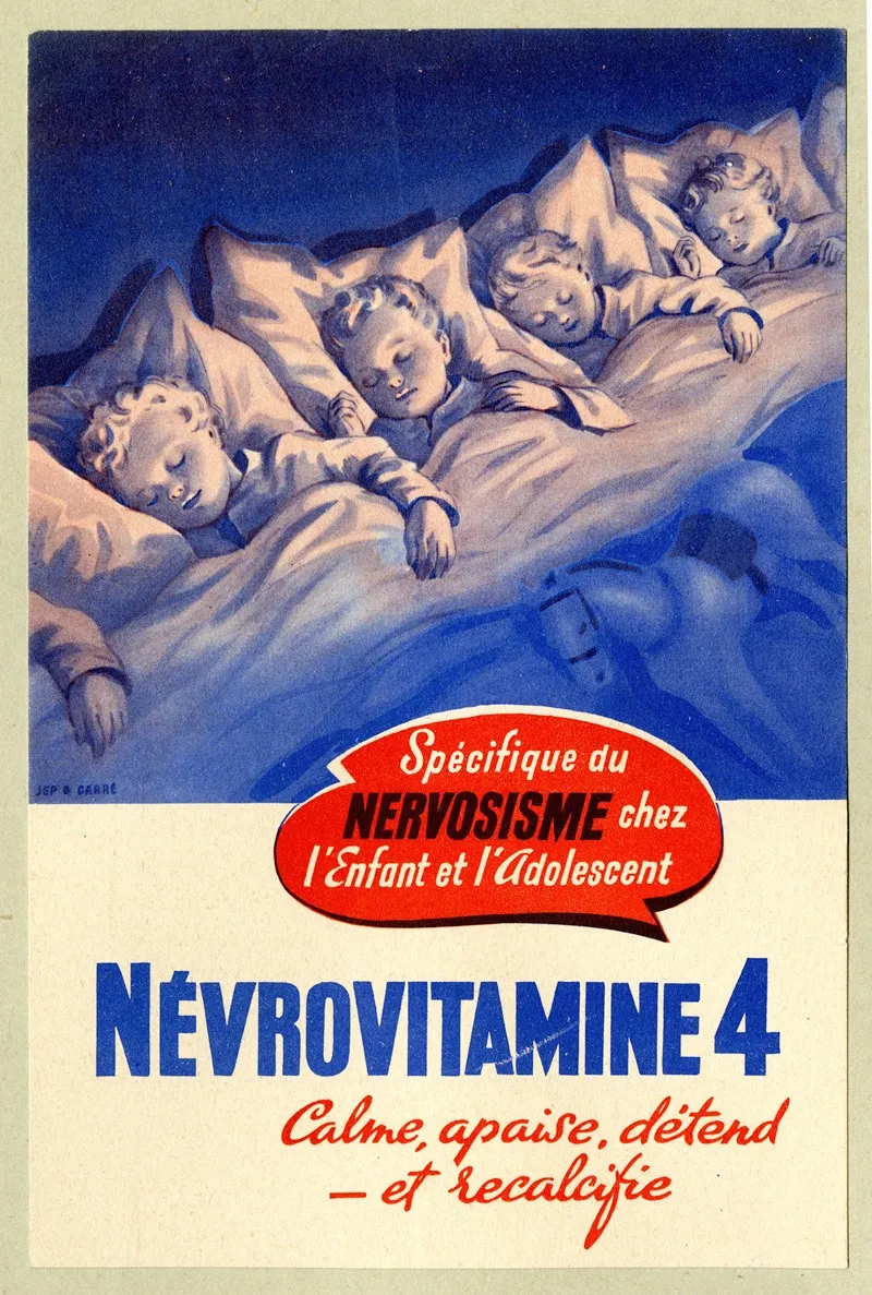 Nevrovitamine 4 8 Wall Art by Laboratoire d'actino-biologie - High-Resolution Digital Print