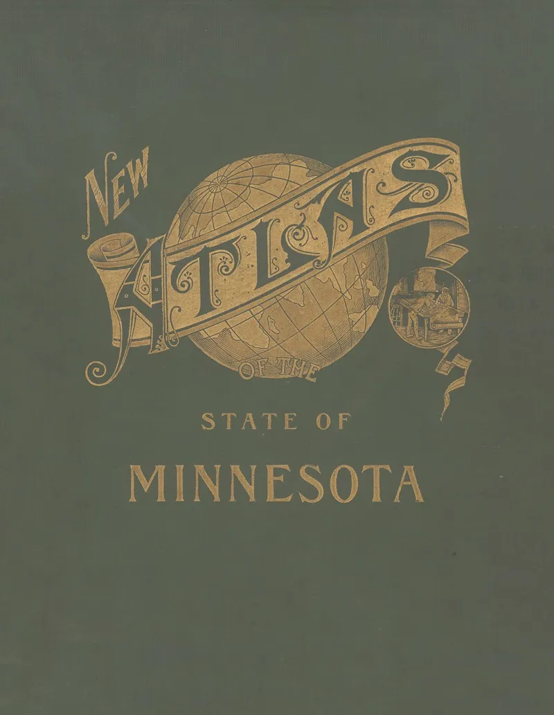 New Atlas Of The State Of Minnesota Cover