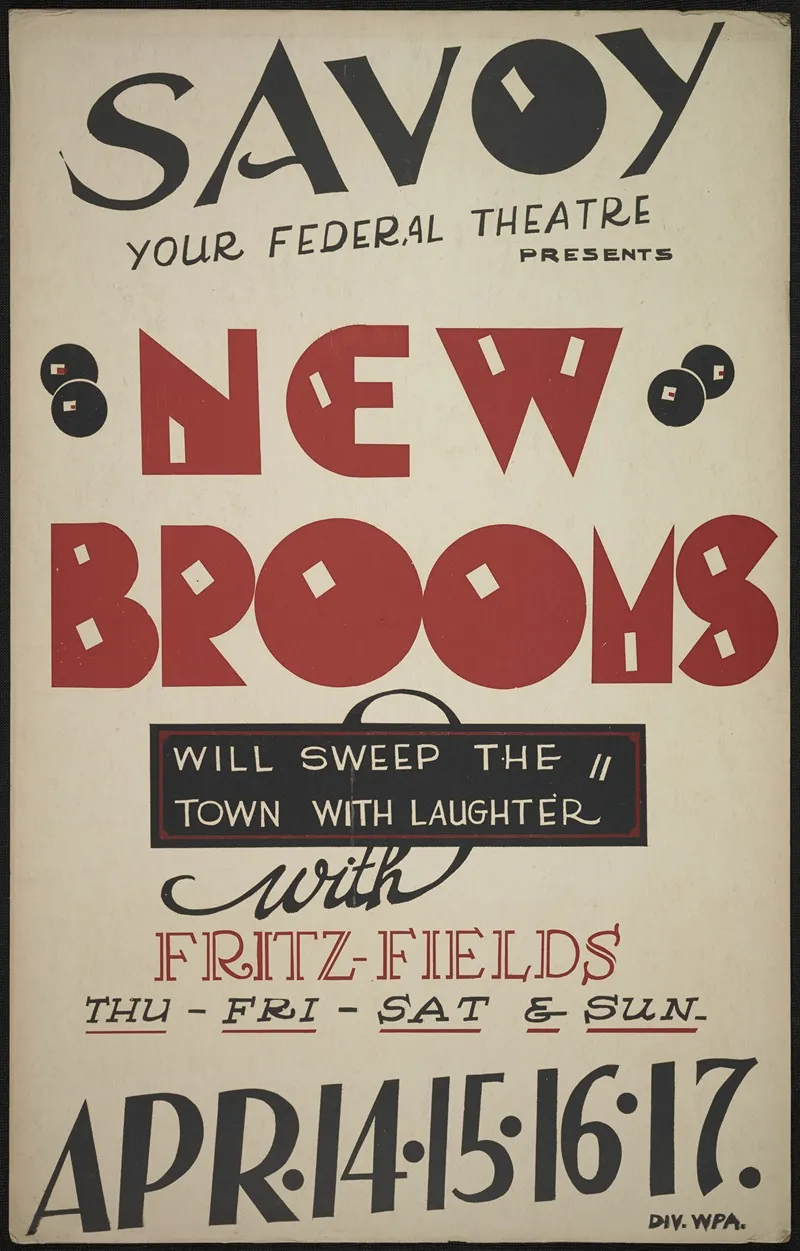 New Brooms 2 Wall Art by Anonymous - High-Resolution Digital Print