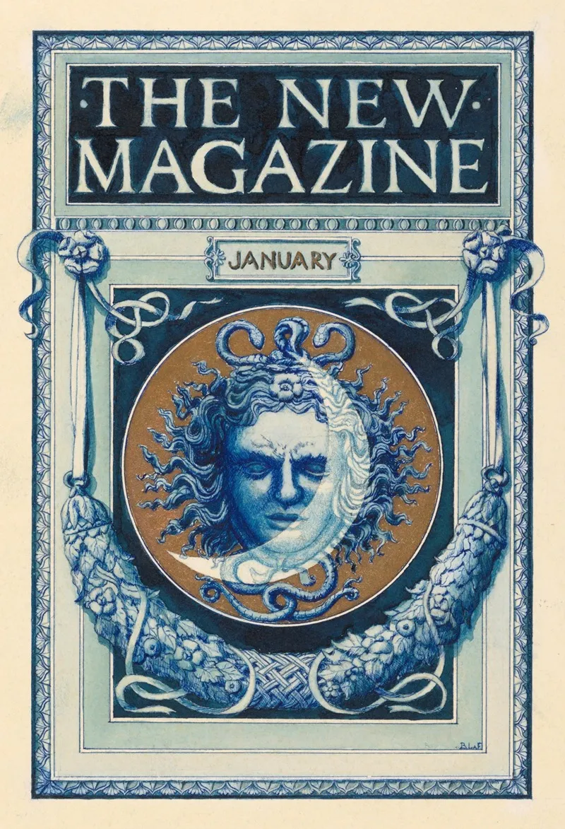 New Magazine Wall Art by Louis Bancel LaFarge - High-Resolution Digital Print