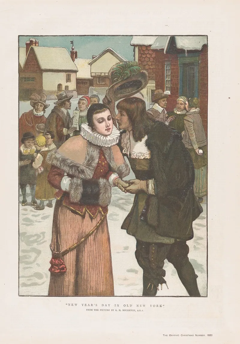 New Years Day In Old New York