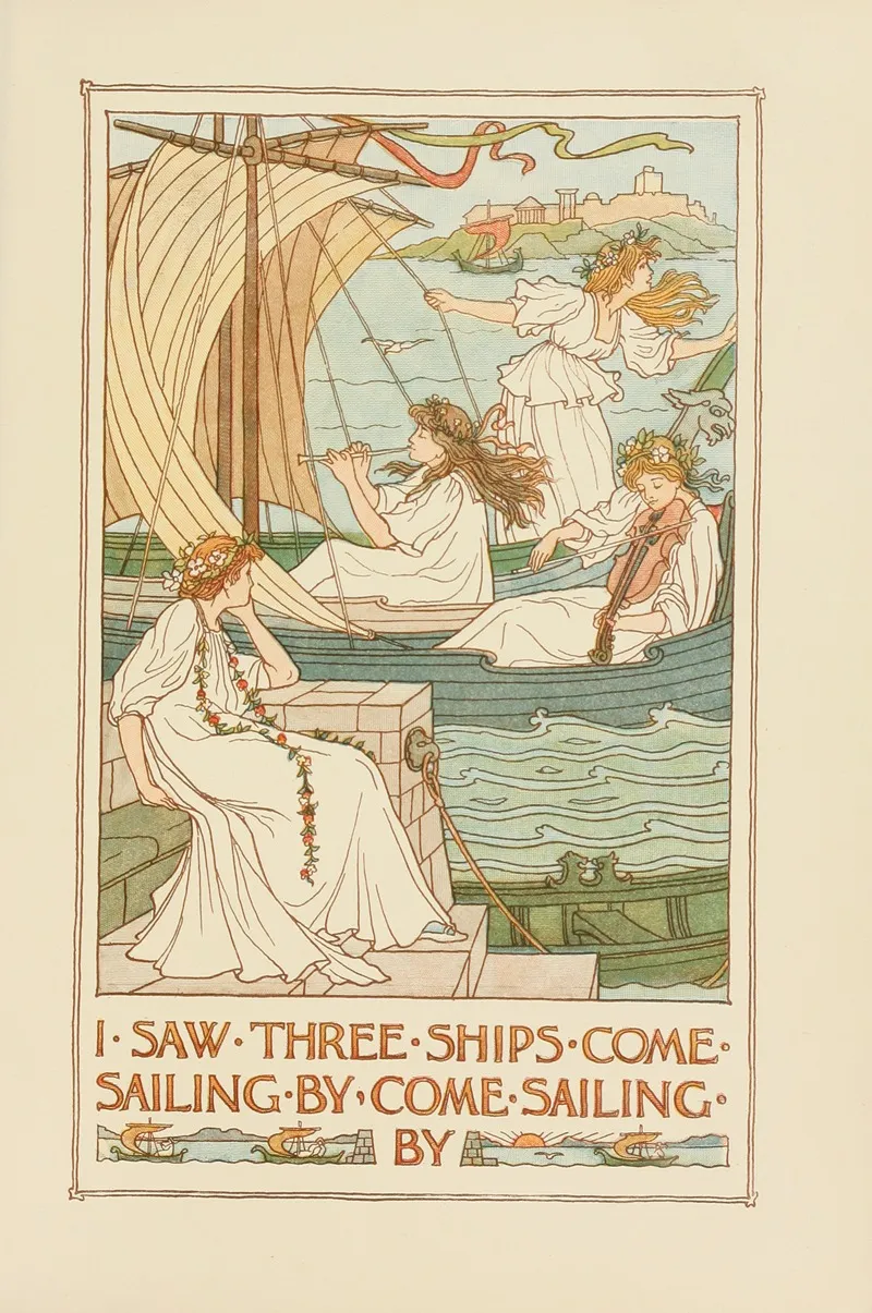 New Years Day Wall Art by Francis Donkin Bedford - High-Resolution Digital Print