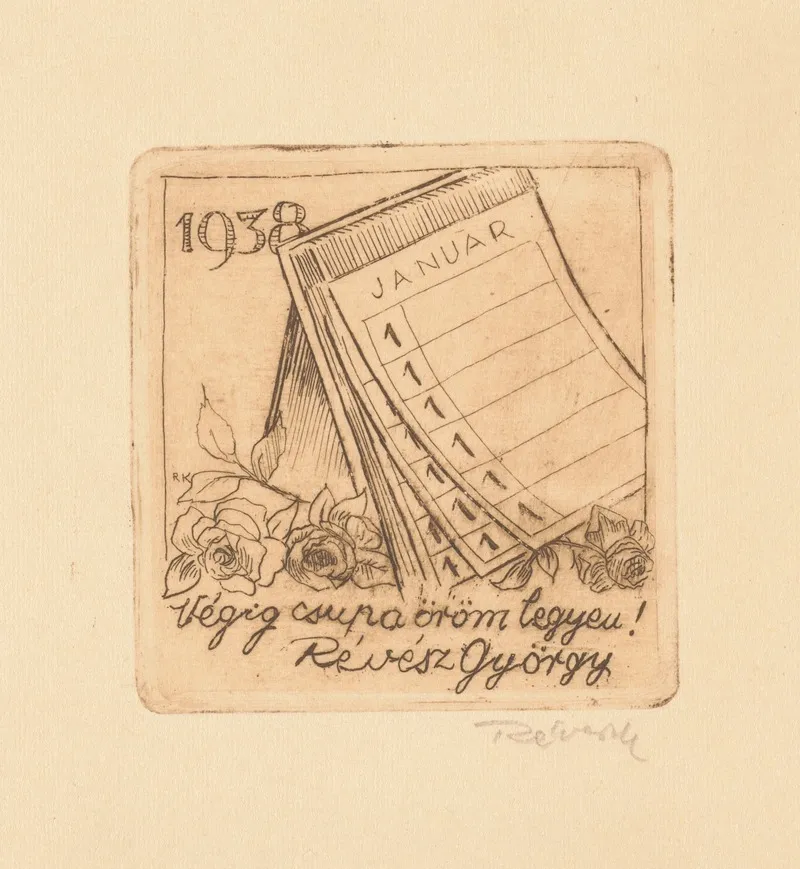 New Years Greeting From Gyorgy Revesz