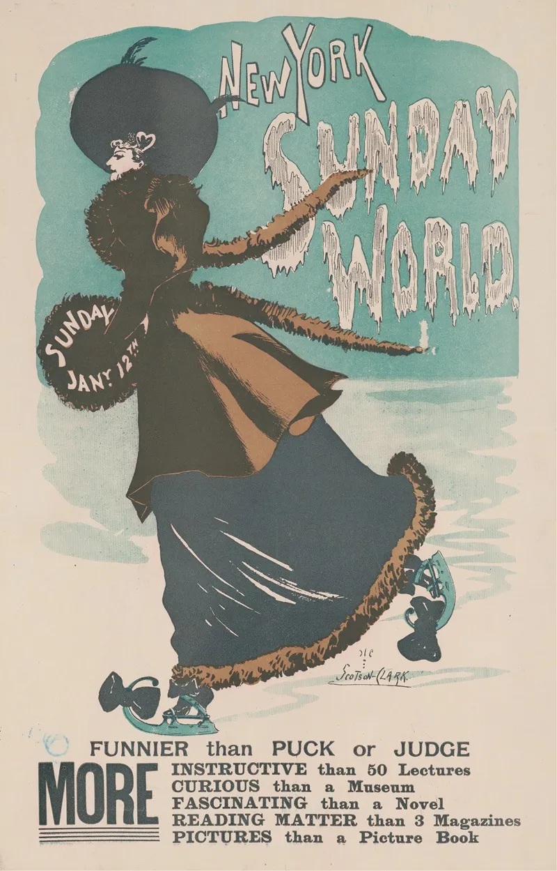 New York Sunday World Sunday Jany 12th